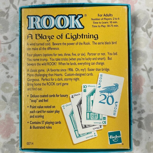 Rook card game - Box worn but cards never opened, instructions included - Picture 2 of 5